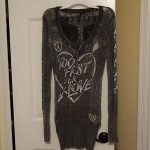 Long light weight sweater